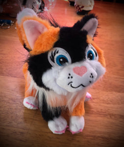 Ruth Stuffed Plush Kitty--Now available!!  $19.95 + shipping