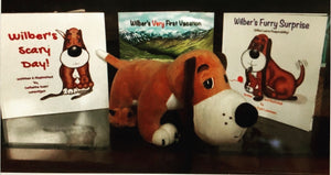 Three Book Collection with Wilber Stuffed Plush